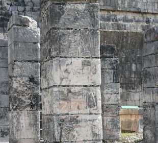 Die Ruinen von Chichen Itza