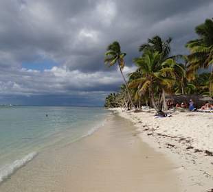 Strand auf Saona
