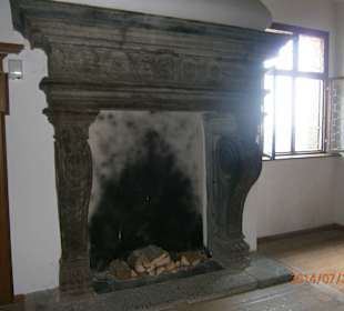 Kamin in der Burg