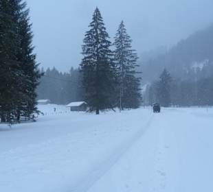 Verschneites Tannheim