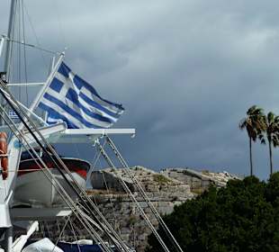 Blick auf das Kastell