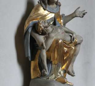Beim Heiligen Grab in der Pfarrkirche von Eltmann