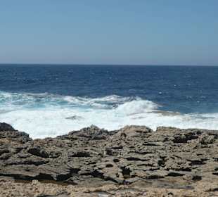 Salzpfannen am Azure Window