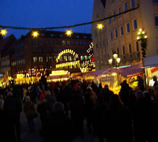 Beginn vom Christkindlesmarkt