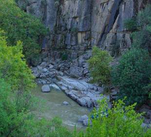 Rafting Selge Landschaft/An- & Abfahrt