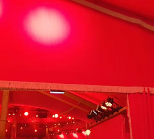 Bühneneingangsbereich