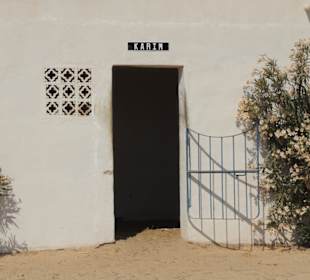 Stallbox eines Pferdes