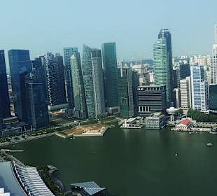 Blick auf Singapur