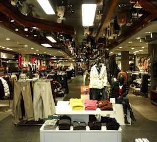 Blick in einen Mode-Store