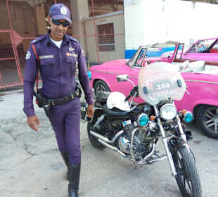 Für Sicherheit sorgt die Polizei