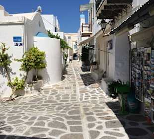In der Altstadt von Paros