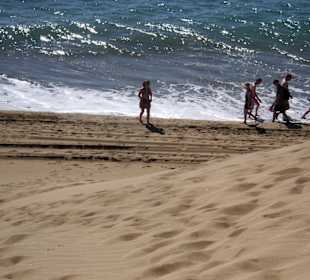 Auf dem Weg nach Maspalomas 