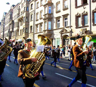 Fußgruppe Knabenkapelle Auerbach