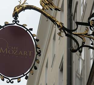 Salzburg, Getreidegasse 22: Café Mozart