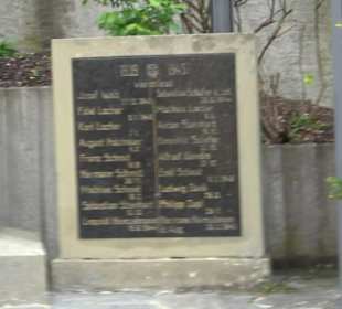 Gefallenen Denkmal Stetten u. Holstein