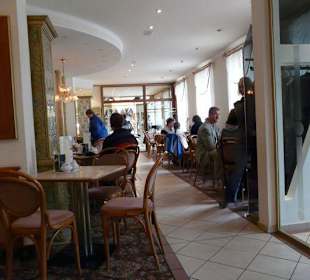 Inside view of Cafe Schoppe in Bad Kosen