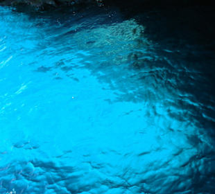 In einer der Grotten