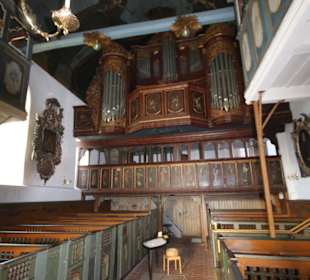 Blick zur Arp Schnitger Orgel (1677)