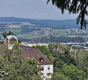 Aussicht vom Seiteneingang