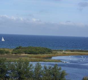 Blick Richtung Ostsee usw.