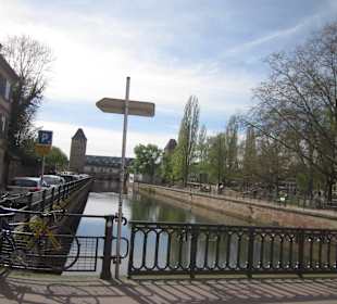 Altstadt Straßburg im Frühling