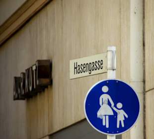 Altstadt Hinweisschilder