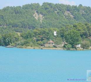 Oymapinar Baraji / Stausee Green Lake & Green Cany