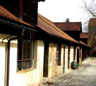 Der alte Bauhof, die alten Schuppen