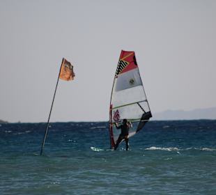 Windsurfing in Safaga