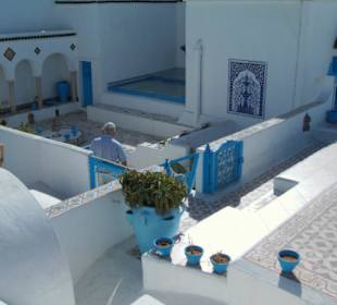 das Künstlerdorf von oben