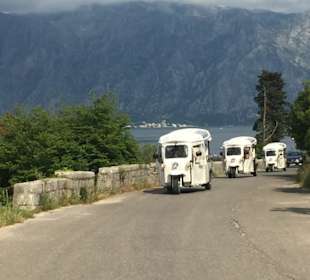 Tuk Tuk Ausflug in Kotor