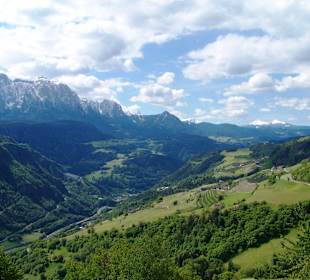 Überm Eisacktal das Schlerngebiet