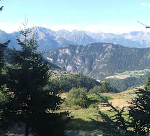 Montagne vicino ad Aosta