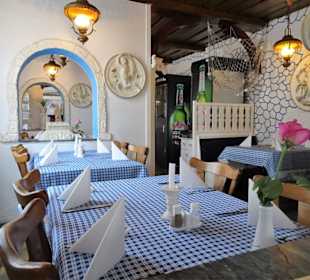 Blick in die Gasträume des Restaurant Kreta