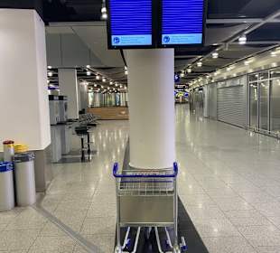 Flughafen DUS während Corona