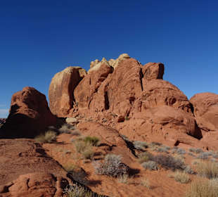 Im Valley of Fire unterwegs