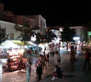 Albufeira bei Nacht