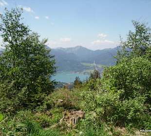 Schöner Blick auf den Tegernsee