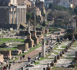 Blick vom Kapitolshügel