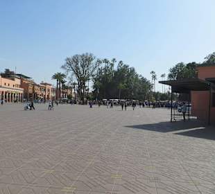 Unterwegs in der Altstadt von Marrakesch