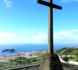 Blick auf Vila Franca do Campo