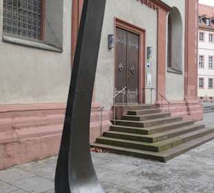 Der Empfänger auf dem Kiliansplatz