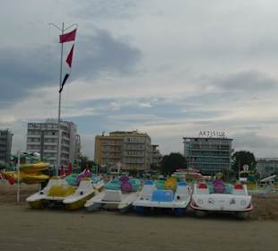 Римини, море