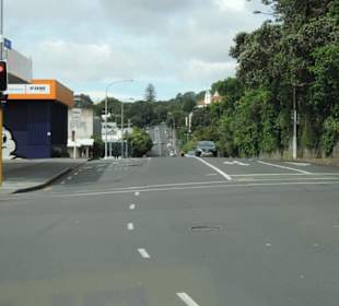 Mit dem Hop on Hop off Bus in Auckland unterwegs