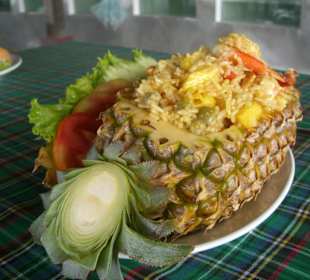 Fried Rice shrimps 120 thai bath