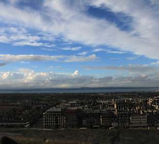 Ausblick über Edinburgh
