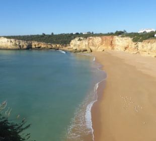 Blick von der Ermida zur Praia Nova