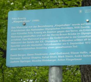 Erinnerungsort Olympia-Attentat 1972
