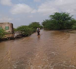 Rundherrum viel Wasser