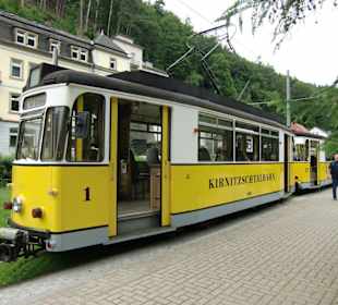 Straßenbahn ins Kirnitzschtal